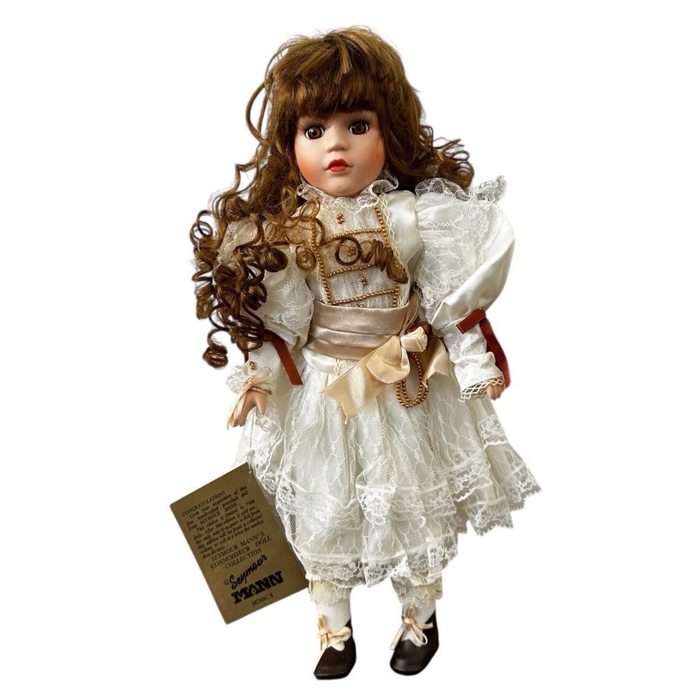 Vintage Seymour Mann Porcelain Doll Connoisseur Collection w/ Tag